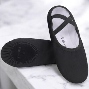2 for $30 | Olora Black Ballet Dance Slippers